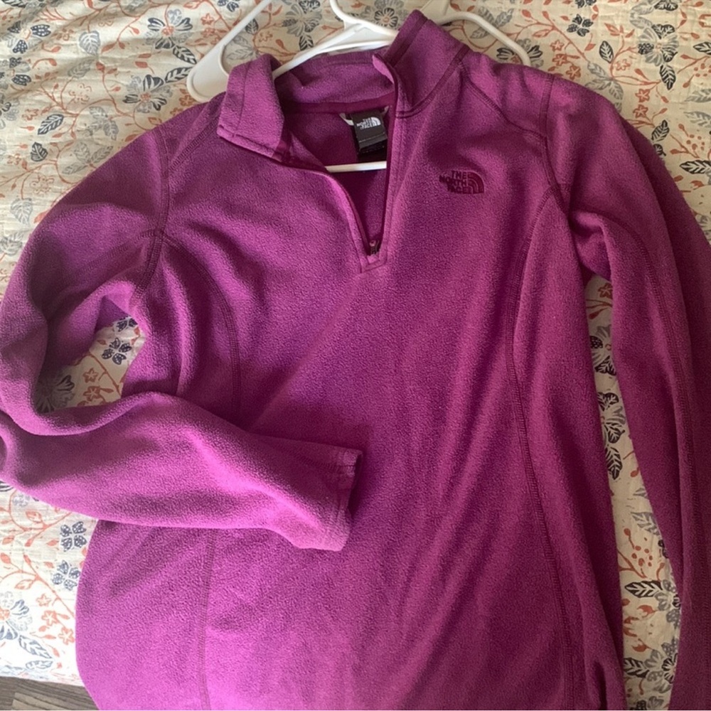 North face quarter zip
